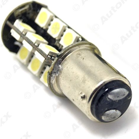 1157 BAY15D 5050 27 LED Car Taillight, Car LED Brake Light Strip Decoding White (1/4)