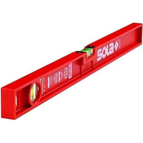 LIVELLI SOLA PLASTICA PF 2 BOLE CM.60