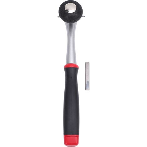 Grattoir en carbure, outil polyvalent ergonomique pour enlever le vernis, la peinture, la colle, la résine, le glaçage sec, le mastic, les rayures.