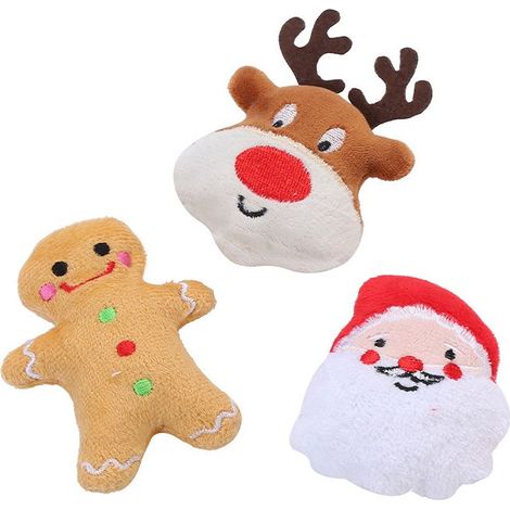 Jouets pour animaux de compagnie Animaux en peluche mignons contenant des chats Chats à la menthe et chats aiment les jouets, fournitures pour animaux de compagnie sur (1/4)