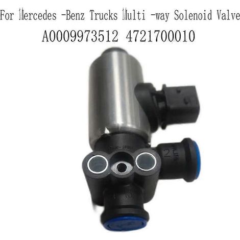 Pour camions - Électrovanne multivoies A0009973512 4721700010 (1/5)
