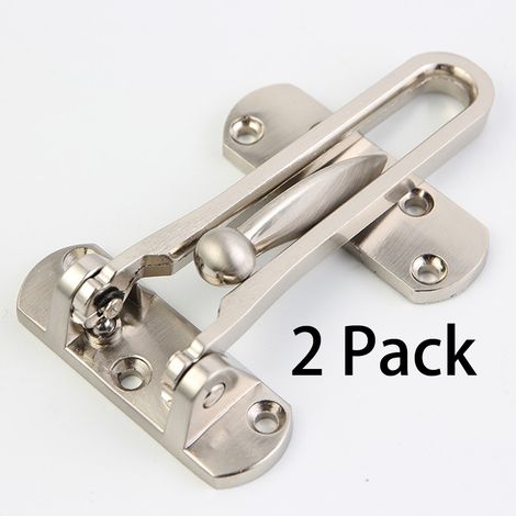 Filiyano-Lot de 2 verrous de porte pour la maison - Butée de porte battante pour porte d'entrée