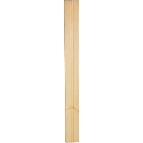 Levigne – Lame droite balustrade bois massif 95 cm – Section 95x18 mm – 4 essences disponibles – Espacement max 11 cm conforme NF P01-012
