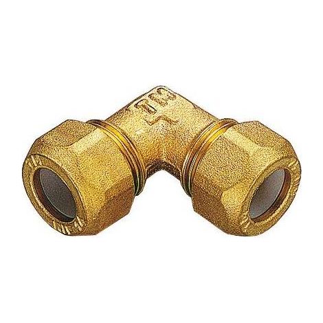 GOMITO OTTONE DOPPIO BICONO 12X1/2 PESANTE Q.TA 10