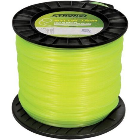 Bobina Filo per Decespugliatore in Nylon Strong Tondo 2,4mm x 392m