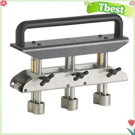 Tbest Outil de pliage métallique 3 stations, 0-90° pour tôles de 0,3-1 mm - Bender durable (1/4)