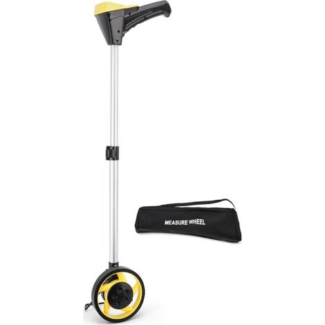 Measuring Wheel for 100,000m, odometer distance measuring wheel with folding handle (1/5)