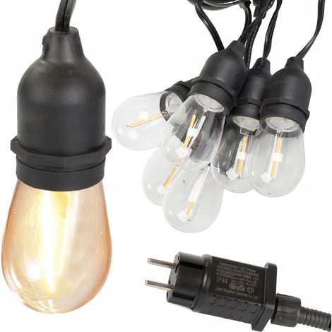 Girlanda da giardino 4 10 LED calda (20) GABB (1/5)