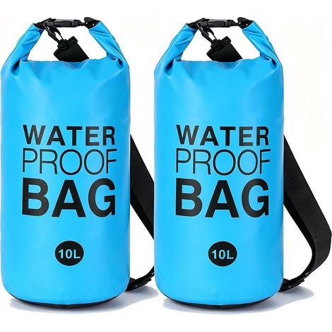 Poids Universels pour Échelle De Piscine, 10 L Sac De Sable avec Poignée Robuste, Sac Étanche en PVC 500D pour Marches De Piscine, Remplissage Facile Et Rapide du Sabl (2pcs) (1/5)