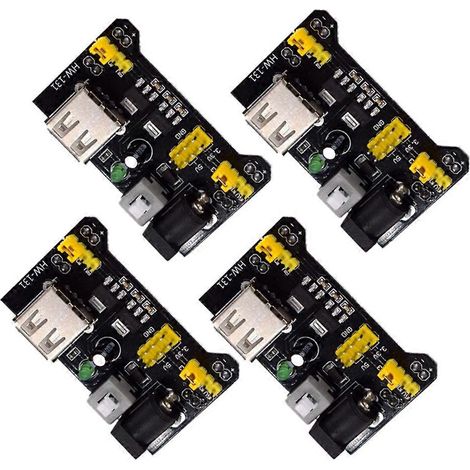 4 modules d'alimentation HW-131 pour plaques d'essai, compatibles avec 5 alimentations 3,3 V. (1/5)