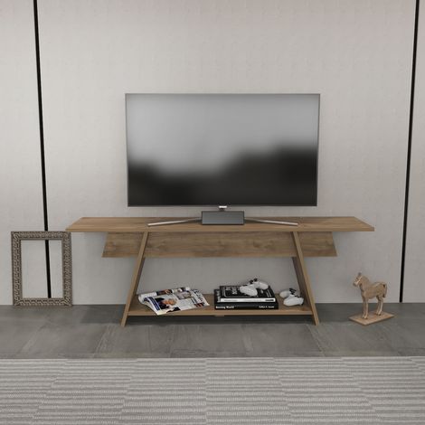 Meuble tv lanca 120 cm design scandinavien - simple et chic
