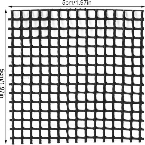 Lot de 10 tapis de fond en maille pour pots de fleurs de jardinage, tapis de rempotage pour bonsaïs (55cm) (1/5)