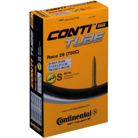 Continental Fahrradschlauch Race 28 Zoll (700C) Sclaverandventil Fahrradreifen & Schläuche (1/2)