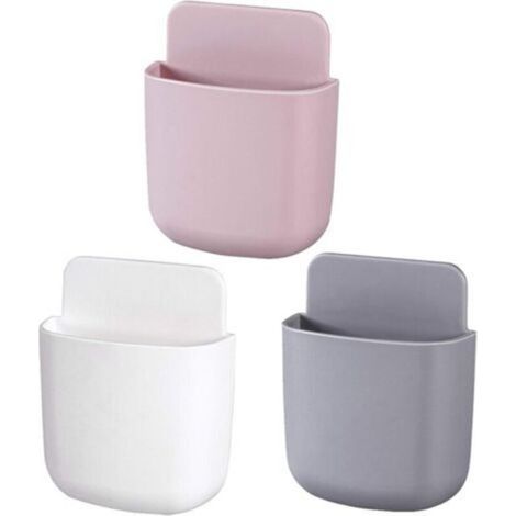 Support mural pour télécommande, boîte de rangement pour pinceaux cosmétiques (1/5)