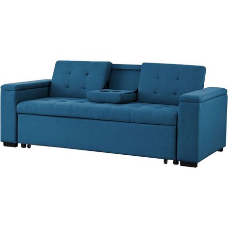 Canapé convertible relax 3 places tissu NOHO