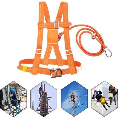 Ceinture de Sécurité Harnais de Montée Réglable pour Travail Aérien Petite Boucle 1.6 m-TIP-Ywey (1/5)