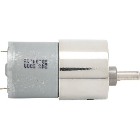 Moteur à engrenages CC micro petit à basse vitesse, aimant permanent à forte torsion 24 V XD37GB3530 avec support (50 tr/min) (1/5)
