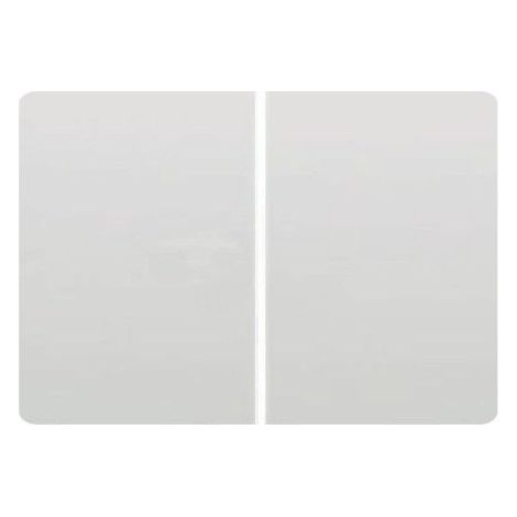 Tecla doble pulsador BLANCO BJC Coral 21709