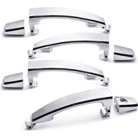 Ensemble de 4 poignées de porte extérieures en ABS pour Captiva Sport/Aveo/Vue 96468254 96468266 96468267 (1/4)