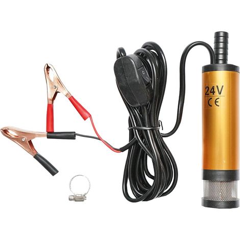 Pompa Carburante 24V Pompa di Trasferimento del Combustibile 38mm 20l/min Breckner Germany