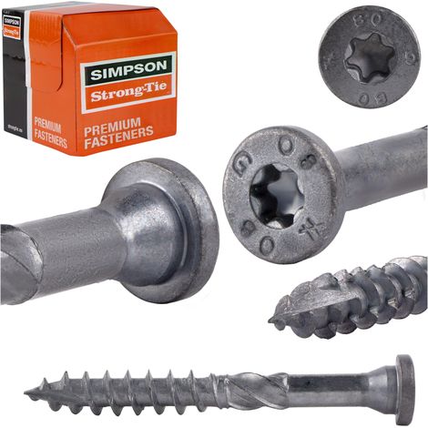 Vis pour assemblages de menuiserie SSF 10,0x80mm (1/5)