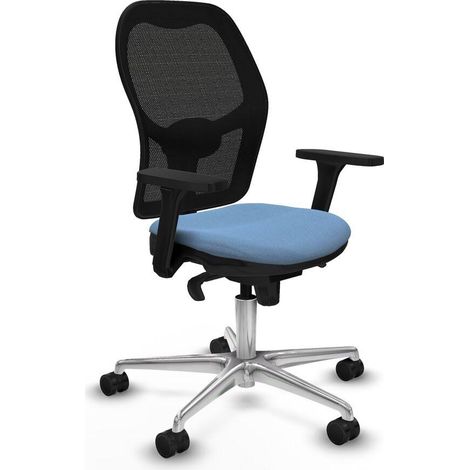 Piqueras y Crespo Jorquera Silla de oficina azul cielo (1/3)