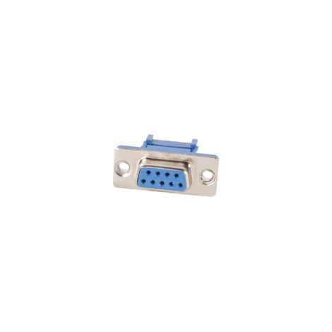 Sub-D-Stecker für Flachkabel 9-polig, Buchse