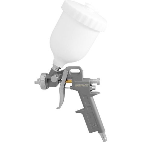 Pistola Pintar Neumática Boquilla De 1,5 mm. Con Depósito Superior 0,6 Litros y Adaptador Rapido (1/5)