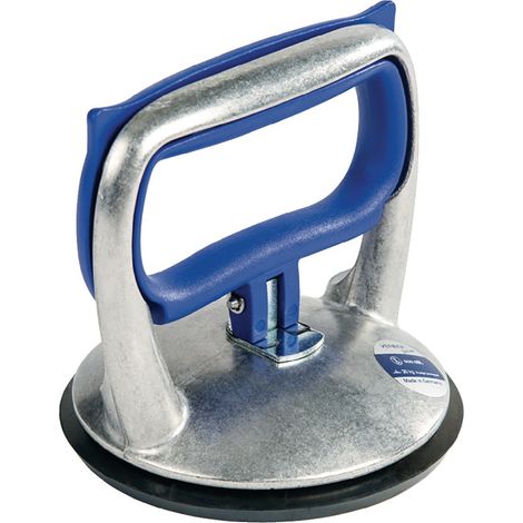 Sollevatore a ventosa linea blu Trgf.30kg Ø testa 120mm 1 testa in alluminio