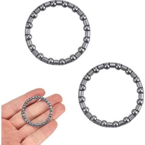 10 PCS Cage a Bille Direction en Métal 37mm Roulement Cage a Bille Antirouille Roulement Direction VTT Anti-Usure avec Bille d'acier de 4 mm pour Bicyclette Usine de Vélos Bricolage (1/4)