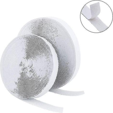 Fixez vos objets avec 25 m de ruban Velcro auto-adhésif extra-résistant de 20 mm de large. (1/5)
