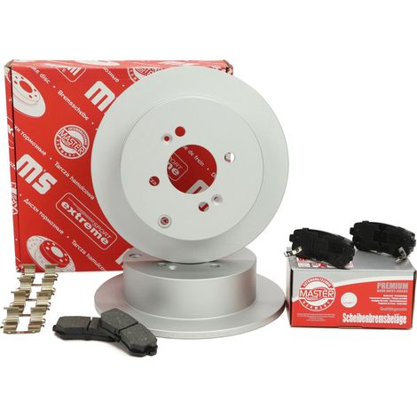Disques et plaquettes de frein arrière Hyundai Accent III, i20 I  KIA RIO II (1/5)