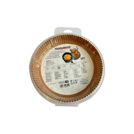 STAMPO CARTA AIRFRYER ROTONDA 20CM 50PZ Q.TA 6