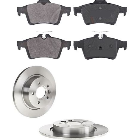 KIT FRENI POSTERIORI compatibile con VOLVO C30 (533) - DISCHI + PASTIGLIE OEM: P 24 148 / 17605 /SOSTITUZIONE DIRETTA/BASSA POLVERE/SILENZIOSO (1/5)