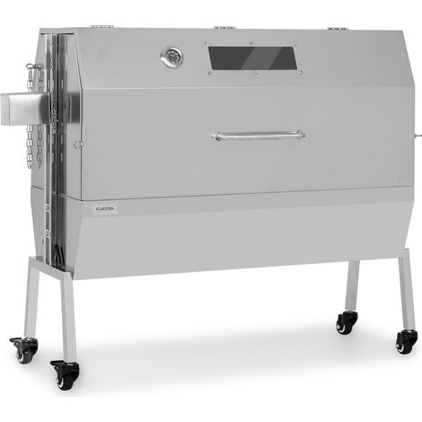 Sauenland Pro XL Spanferkelgrill Drehspieß 15W 4 Rollen Edelstahl