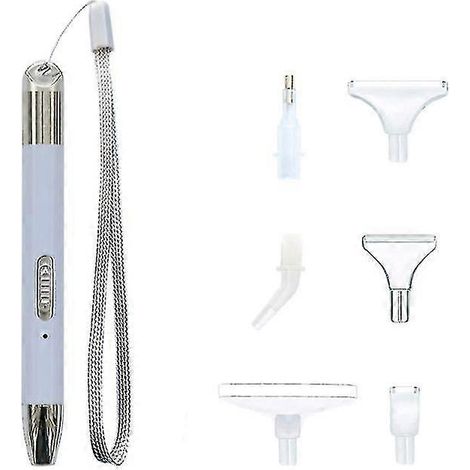 Stylo pour peinture diamant 5D, outil de peinture diamant, kit d'accessoires de perçage à LED (violet) (1/5)