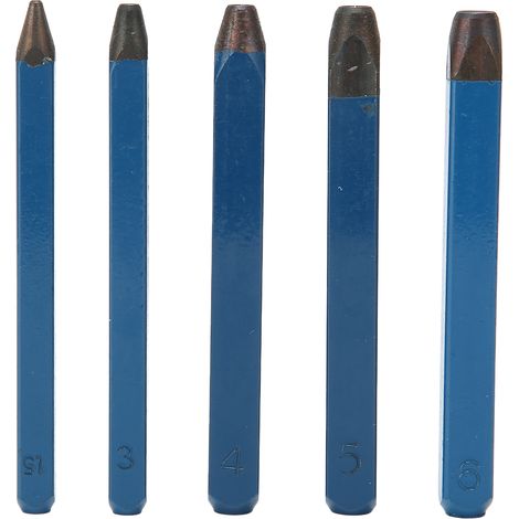 5 pièces lot de poinçons en acier 45 motifs différents pour estampage bijoux, outil de gravure sur bois et métal (1/5)