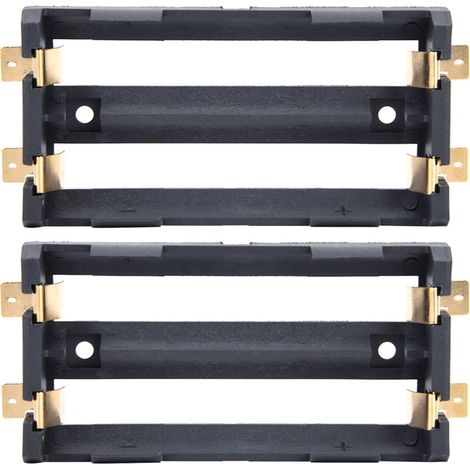 2 Boîtiers de rangement pour 2 piles 18650 SMD, étui de charge DIY pour alimentation électrique (1/5)