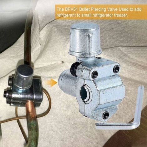 Tuyau De Charge R134a - Manomètre Triple Échelle R134a R12 R22 - Pour Systèmes De Climatisation Et Réfrigération - Kit Complet De 5 Pièces (1/5)