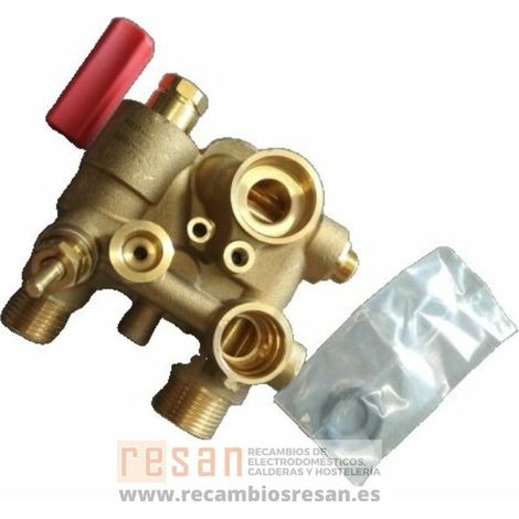 Conjunto entrada agua con bypass