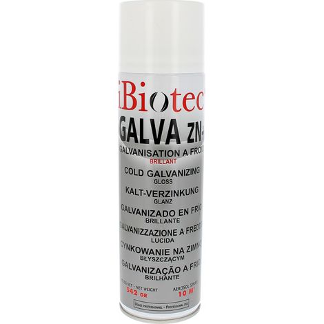 Galvanisant à Froid Brillant Ibiotec en Aérosol 400mL