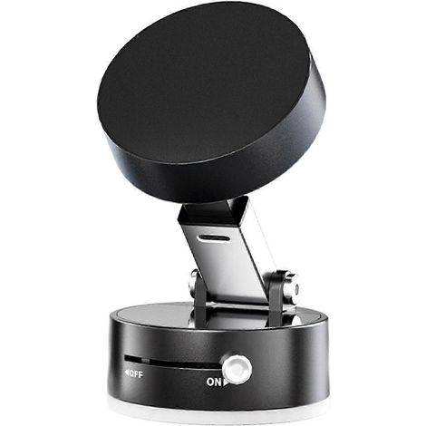 Support magnétique ajustable multi-angle avec ventouse pour smartphone, support voiture universel, fixation solide, compatible tous téléphones. (1/5)