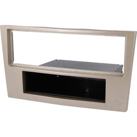 Facade autoradio FA152.0O compatible avec Opel Astra H Corsa D Zafira B - Beige