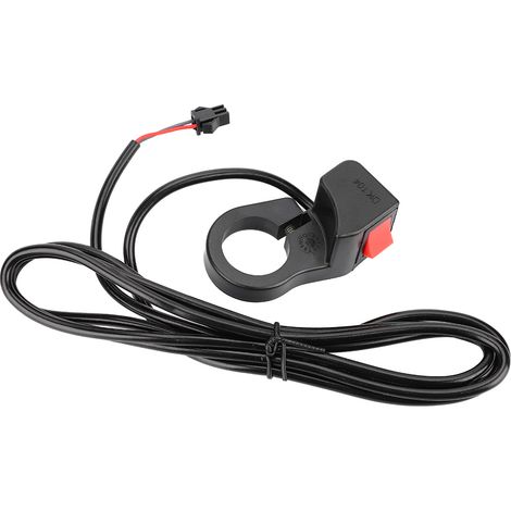 Interrupteur universel pour guidon de vélo électrique et scooter - Commutateur marche/arrêt pour phare avant (1/5)