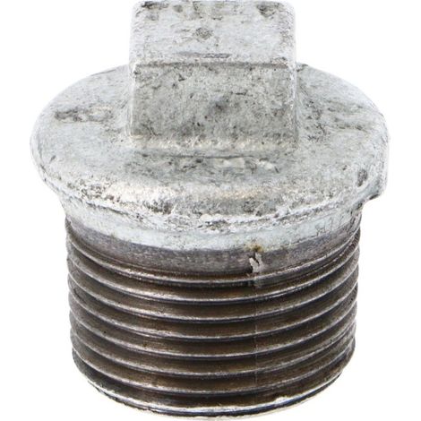 Bouchon en fonte galvanisée 290 2"1/2 mâle - THERMADOR 290F65