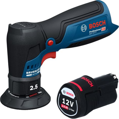 Bosch Professional 06019L2100 GEX 12V-77 Levigatrice eccentrica a batteria 12 V - senza batteria - senza caricabatterie (1/5)