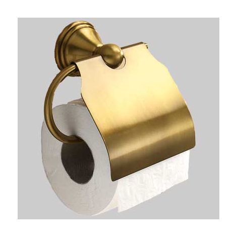 PORTAROTOLO CHIUSO SERIE ROMANCE  Ottone bronzato     GEDY