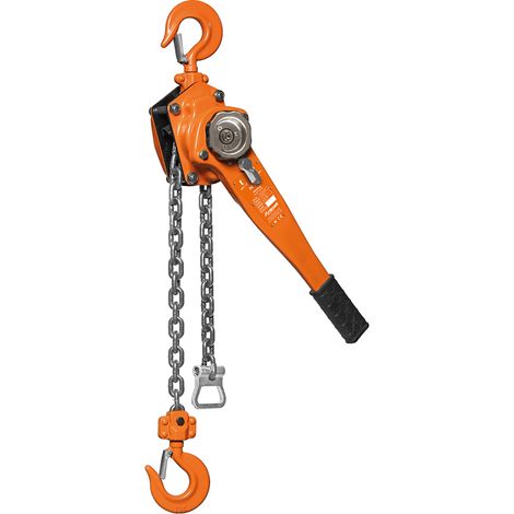 PARANCO MANUALE A LEVA PORTATA 0,75t  ARGANO SOLLEVATORE 750kg UNICRAFT HZ 751