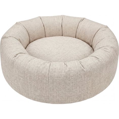 MOKA - Panier chien/chat tissu chenille - M - Beige