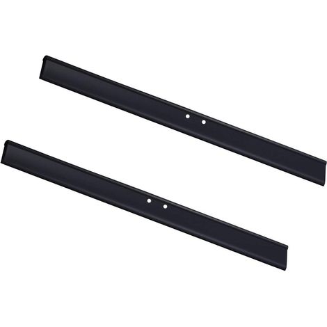 Abziehlippe Ersatzlippe Silikon Duschabzieher Schwarz 25.0 Zentimeter (1/5)